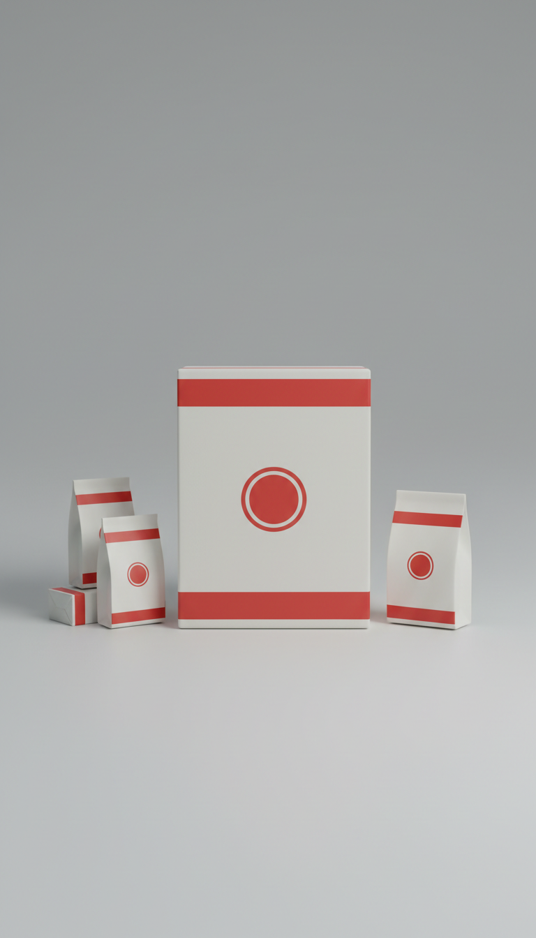 White Rice Box Commercial Size